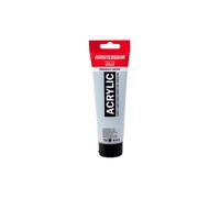 Amsterdam Pintura acrílica Standard Series Gris azulado claro 750 - Tubo de 120 ml, opaca, alta resistencia a la luz, acabado satinado suave, duradera y flexible, versátil para diversas superficies