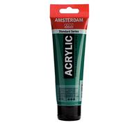 Amsterdam Serie Estándar Tubo acrílico 120 ml Verde permanente oscuro 619 (17096192)