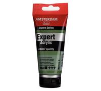 Amsterdam Tubo de pintura acrílica Expert Series - 75 ml Verde óxido de cromo (668) - Gran cuerpo, excelente resistencia a la luz, acabado satinado duradero