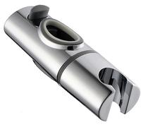 AMSWHL Soporte de Ducha Ajustable en Altura for Barra Deslizante Ovalada, ABS Cromado, Soporte de Ducha de Mano de Repuesto 30x15mm /30x17mm/ 35x20mm