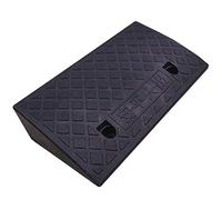 AMSXNOO Rampa de Carga, Rampas De Bordillo De Plástico Antideslizantes Portátiles Rampas De Umbral Ligeras para Coche, Scooter Caravana Silla De Ruedas Acera Bicicleta Motocicleta