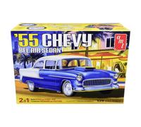 AMT 1955 Chevy Bel Air Sedan 1:25 Scale Model Kit, AMT1119M (Importación USA)