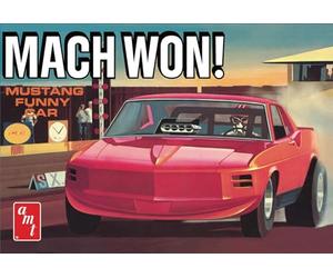 AMT 1970 Ford Mustang Funny Car Mach Won 1:25 Kit de Modelo a Escala