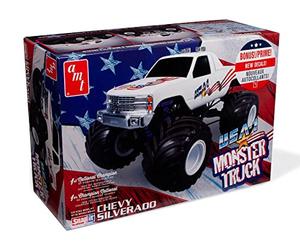 AMT AMT1351M/12 1/32 USA-1, Monster Truck, Modelo Monster Truck, Multicolor
