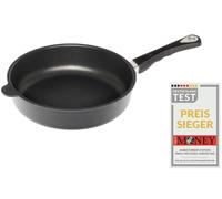 AMT Gastroguss 524 - Sartén honda (aluminio fundido, 24 x 19 cm), color negro