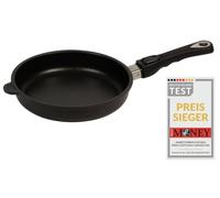 AMT Gastroguss Sartén de 24 cm de diámetro, 5 cm de alto, mango extraíble, no apta para inducción, Lotan® antiadherente, sartén fundida (aluminio fundido), AMZN-524-Z20B