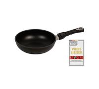 AMT Gastroguss Sartén honda de 24 cm de diámetro, 6 cm de alto, mango extraíble, aluminio fundido (aluminio), revestimiento antiadherente Lotan® para cocinar sin grasa, AMZN-624-Z20B