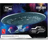 AMT Star Trek: The Next Generation U.S.S. Enterprise NCC-1701-D Kit de modelo a escala 1:1400
