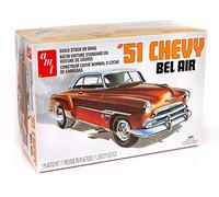 AMT Skill 2 Model Kit 1951 Chevrolet Bel Air 2-in-1 Kit Retro Deluxe Edition 1/25 Scale Model