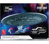 AMT Star Trek: The Next Generation U.S.S. Enterprise NCC-1701-D Kit de modelo a escala 1:1400