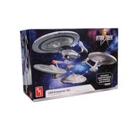 AMT Star Trek U.S.S. Enterprise – Juego de cuatro naves, escala 1:2500