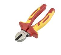 Amtech B0653 - Alicates de corte lateral aislados de 160 mm, 1000 voltios, certificado VDE, mango ergonómico de doble color