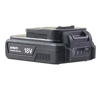 Amtech V6952 - Batería de Iones de Litio de 18 V y 2 Ah para Uso con Taladro inalámbrico Amtech