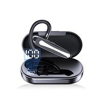 AMTERBEST Auriculares Bluetooth inalámbricos Bluetooth 5.0 manos libres con micrófono estéreo, 8 horas de tiempo de reproducción, compatible con iPhone, Android, teléfonos celulares, conducción