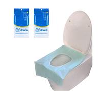 AMTOL - Alfombrilla de inodoro desechable, 20 unidades, para accesorios de viaje, extra grande, impermeable, para mujeres, niños, entrenamiento para orinal para adultos (20 unidades)