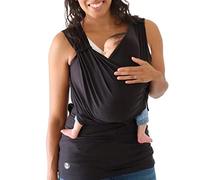 Amtopiyo Papá Camiseta Canguro Mamá Calma Portabebés Wrap Cuello en V Manga Corta Camisetas sin Mangas CL014 Mujer M