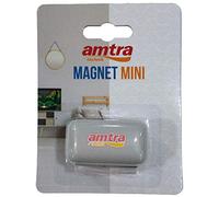 Amtra Amtra Wave Magnet Mini, Escobilla De Goma Para Limpieza De Acuarios, Cepillo Raspador De Acuario Con Imán, Tamaño Pequeño 4X2,5X2 Cm