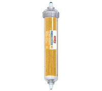 Amtra Cartridge Osmosis System 190 - Cartucho De Resina Anti Silicato Para Acuario, Cambio De Color Post Osmosis Para La Eliminación Completa Del Sio4 Del Agua Osmótica