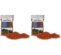 Amtra Croci A4000138 Cuarzo cerámico Ámbar para Acuarios, Ámbar, 5 kg (Paquete de 2)