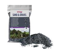 Amtra Cuarzo Ceramizado Negro, Arena de Acuario de Cuarzo Fino, Para Agua Dulce o Salada, Grano De 2-3 mm, Cantidad 5 kg