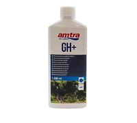 Amtra GH +, suplemento líquido de Sales para reponer la dureza Total (DGH) del Agua de Acuario, para acuarios de Agua Dulce, 1000 ml