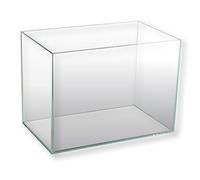 Amtra Nanoscaping - Tanque De Acuario 30 Litros - Caja De Cristal Extra Claro 35 x 28 x 30 cm - Tanque Para Peces Dorados O Como Tortuga Tanque Para Tortugas De Agua Con Tapete Amortiguador Incluido