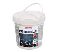 Amtra Pro Pond Pellet - Koi Carp, Goldfish, Acuario De Agua Dulce Y Alimentos Para Estanques, Pellets Flotantes, 4-5 Mm De Diámetro, 5Lt