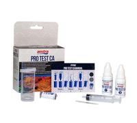 Amtra Pro Test Ca - Prueba de Ca para acuarios Marinos, Control de Calidad fácil y rápido del fútbol, para Agua Salada, con Escala de Referencia, hasta 50 Pruebas