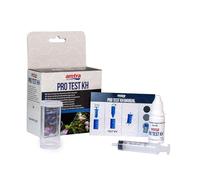 Amtra Pro Test KH - Prueba KH para acuarios, Control de Calidad fácil y rápido de la dureza carbonatada, para Agua Dulce y Salada, con Escala de Referencia, hasta 50 Pruebas