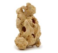 Amtra Roccia Gallura - Decoración De Acuario, En Resina, Reproducción De Una Roca Natural, Pintada A Mano, Beige, Medidas S/ 13,5 X11,5 X19,5 Cm