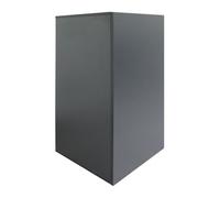 Amtra Soporte Nano Cubo 45 Grey - Mueble de Madera para acuarios, 45 x 45 x 90 cm Gris, Base Universal con Estante, Montaje fácil, Estilo clásico y Esencial, Apto para Cualquier decoración