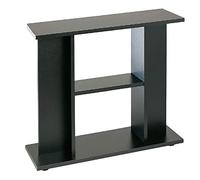 Amtra System 80 - Gabinete Para Acuario De Madera Negra, Dimensiones 80 X 32 X 70 Cm - Soporte Robusto En Estilo Clásico Y Esencial Para Tener Un Kit Completo De Accesorios Para Acuario