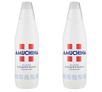 Amuchina Solución desinfectante concentrada concentrada para alimentos, 2 x 1 l