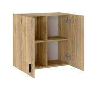 amuéblate online - Armario Mueble de Cocina Alto de Dos Puertas Alais, Práctico y Funcional, Color Roble Miel, 61 cm (Ancho) x 61 cm (Alto) x 29 cm (Fondo)