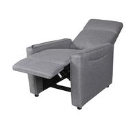 amuéblate Online - Butaca Relax Dalia Gris - Sillón Reclinable con Inclinación Ajustable, Diseño Moderno y Elegante, Máximo Confort para Salón