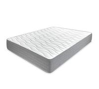 amuéblate online - Colchón 160 x 190 Viscoelástico Aris con Cara Invierno/Verano, Ergonómico, Confort y Dureza Óptimos, Higiénico y Transpirable, Grosor 25cm