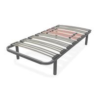 amuéblate online - Somier Multiláminas Extra Resistente con Reguladores Lumbares de 90 x 180 con 4 Patas de 25cm Incluidas