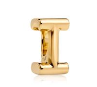 Amuefer Serie de letras de oro S925, compatible con pulseras Pandora, un regalo para mujeres, madres e hijas, incluyendo cumpleaños, aniversarios, día de la madre y día de San Valentín., uno que es
