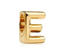 Amuefer Serie de letras de oro S925, compatible con pulseras Pandora, un regalo para mujeres, madres e hijas, incluyendo cumpleaños, aniversarios, día de la madre y día de San Valentín.