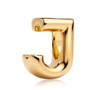 Amuefer Serie de letras de oro S925, compatible con pulseras Pandora, un regalo para mujeres, madres e hijas, incluyendo cumpleaños, aniversarios, día de la madre y día de San Valentín.