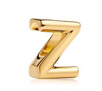 Amuefer Serie de letras de oro S925, compatible con pulseras Pandora, un regalo para mujeres, madres e hijas, incluyendo cumpleaños, aniversarios, día de la madre y día de San Valentín.