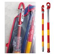 AMUFJJ Barra de Remolque Barras De Remolque De 3 5 6 8 20 30 Toneladas para Vehículos De Remolque, Varilla De Soporte De Poste De Remolque De Recuperación De Automóviles(6t)