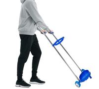AMUFJJ Soporte para bombonas de Gas Carro para Un Solo Cilindro De Oxígeno, Tamaño D/E/M6, Soporte Rodante para Tanque Propano/nitrógeno para Hospitales, Fábricas Y Laboratorios(Height 102cm (3.3ft))