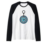 Amuleto contra el Mal de Ojo Nazar protección Buena Suerte Camiseta Manga Raglan