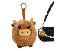 Amuleto de Peluche de,Ornamento Coleccionable Adorable Y Realista | Colgante de Peluche de Animal de Granja,para Adultos Amantes Familia Mujeres Hombres Esposa Novia
