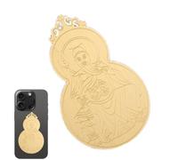 Amuleto Tai Sui 2025 - Tarjetas de protección tradicionales de cobre de larga duración | Encantadores coleccionables del Año Nuevo Lunar chino de la serpiente | Tarjeta de bendición para el festival