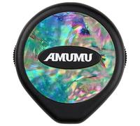 AMUMU Transductor Trans-HD SBT-10, pastilla piezoeléctrica, ajuste de tono de volumen, para guitarra acústica, bajo, banjo, ukelele, mandolina, violín, cajón, arpa