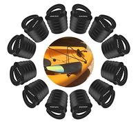 AMURS Juego de 12 tapones para kayak, tapones de drenaje con mango de silicona, tapones universales para kayak para sentarse en la parte superior de kayak, canoa, barco