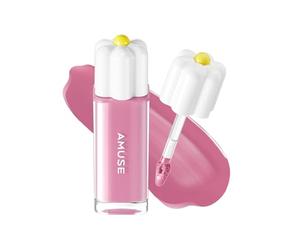 Amuse Daisy Flower Dew Tint 08 Amatista | 35% de tinta de agua de alta humedad, de larga duración, acetato de vitamina E, hidratante, no exfolia, tratamiento de labios, no pegajoso, para labios secos