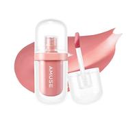 Amuse JEL-FIT TINT Tinte labial hidratante con textura gelatinosa de 12 horas de duración Vegano en tamaño práctico para viajes (05 OAT FIG)